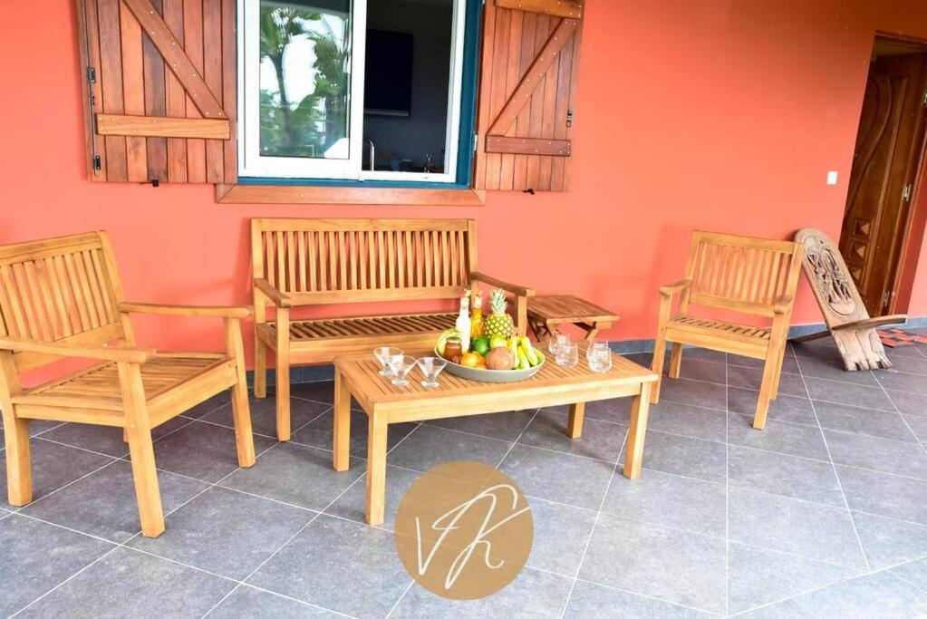 Villa La Kahina Guadeloupe Vieux-Habitants Exterior photo